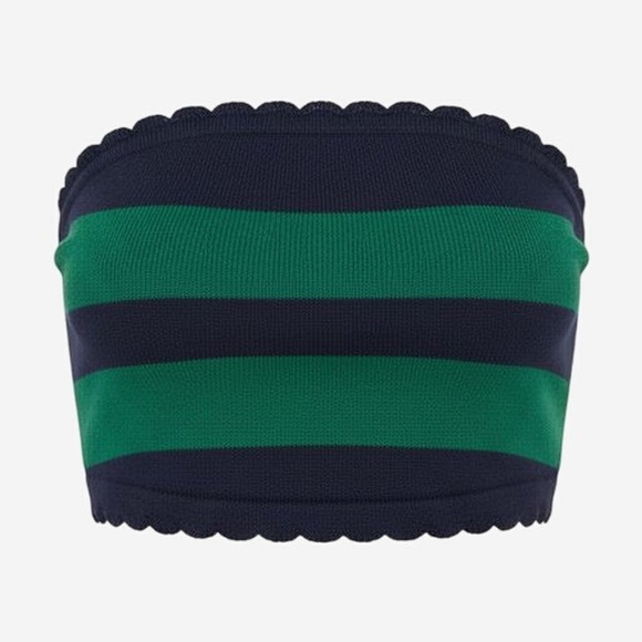 Anthropologie Mandy Striped Strapless Top - Picture 5 of 12